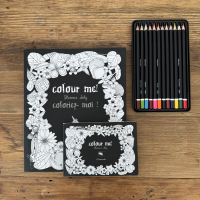 Colour Me Postcard & Book pack